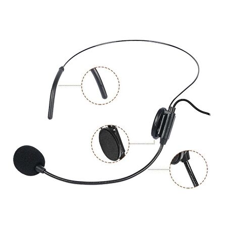 S-301c Head Set Mikrofon Mini 3pin Xlr Plug(akg Type)
