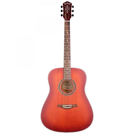 Madison Mag-41m-trd Trans Red Akustik Gitar