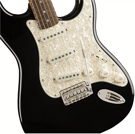 Squier Classic Vibe 70s Stratocaster Laurel Klavye Black Elektro Gitar