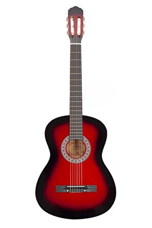 Madrıd Mcg-120 Rds-kırmızı Siyah 39 Klasik Gitar Tam Boy