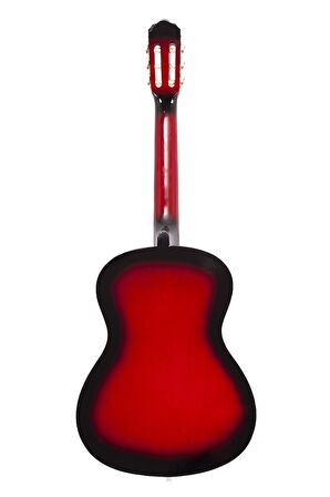 Madrıd Mcg-120 Rds-kırmızı Siyah 39 Klasik Gitar Tam Boy