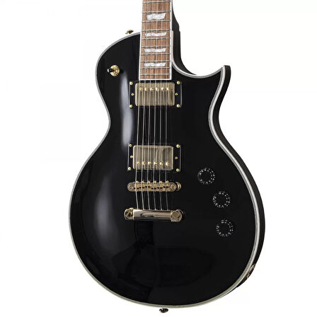 Esp Ltd Ec-256 Black Elektro Gitar