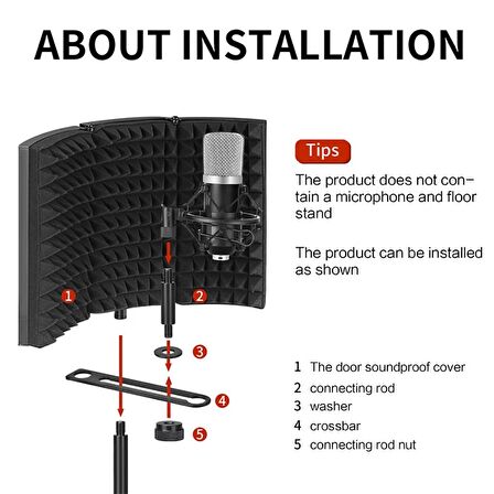 Pf-490m Akustik Panel 3panel 49cm Metal