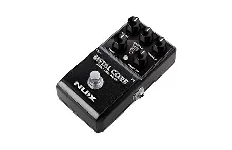 Nux Metal Core Deluxe Mkıı Distortion Preamp Ve 3 Mod Amfi Modellemesi Pedalı