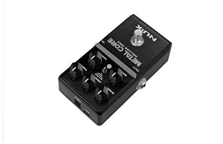 Nux Metal Core Deluxe Mkıı Distortion Preamp Ve 3 Mod Amfi Modellemesi Pedalı