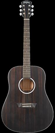 Washburn Dfed Deep Forest Ebony D Akustik Gitar