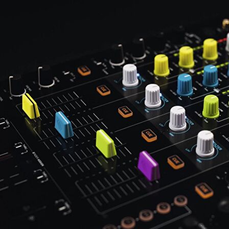 Reloop Fader Cap Set Yellow (set Of 5)