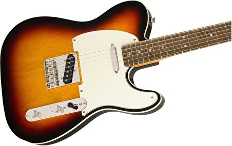 Squier Classic Vibe 60s Custom Telecaster Laurel Klavye 3-color Sunburst Elektro Gitar