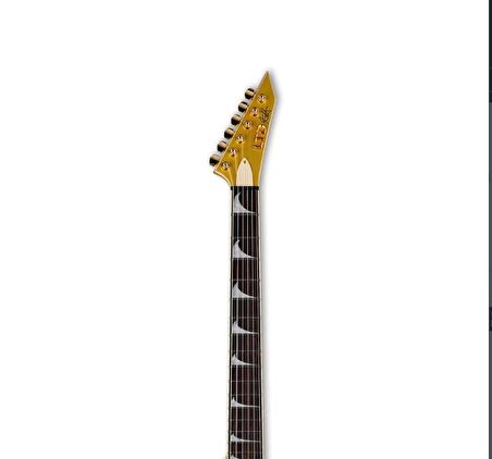 Esp Ltd Kirk Hammett Signature Kh-v Metalik Gold Elektro Gitar