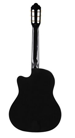 Valencıa Vc104tcbk Klasik Gitar 4/4 Siyah Cutaway Sap Çelikli