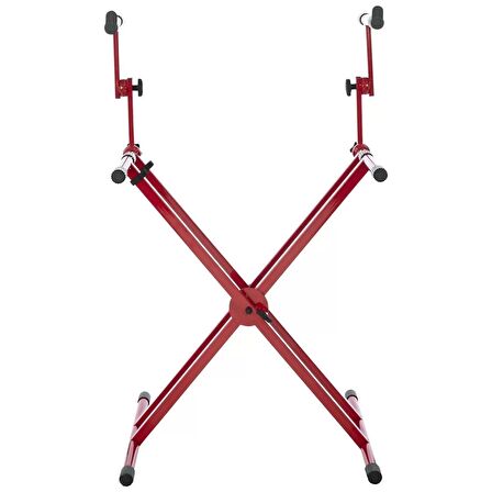 Gator Frameworks Gfw-key-5100xred | Red 2 Tier X Style Keyboard Stand