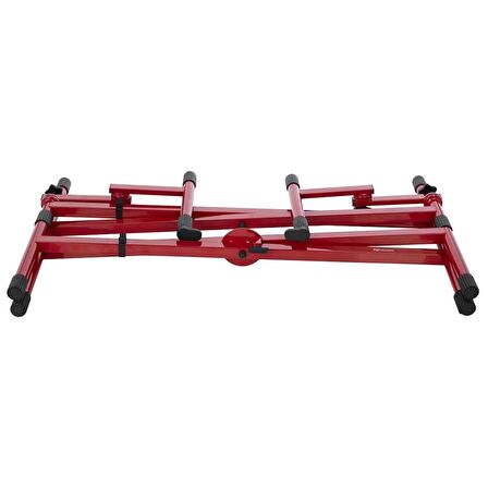 Gator Frameworks Gfw-key-5100xred | Red 2 Tier X Style Keyboard Stand