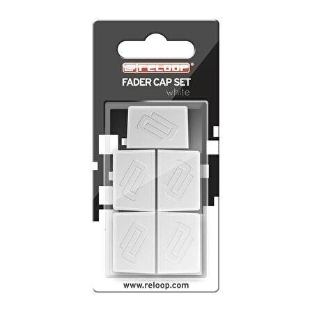 Reloop Fader Cap Set White (set Of 5)