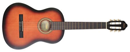 Valencıa Vc204csb Klasik Gitar, Scale 4/4, Sunburst Mat, Kapak Sıtka