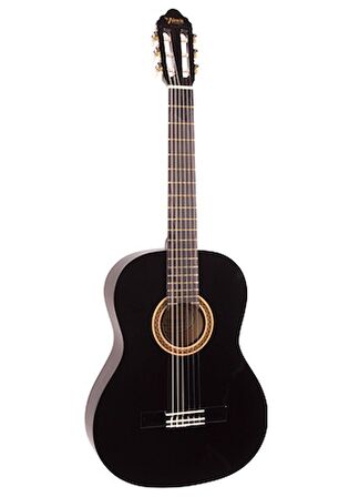 Valencıa Vc104tbk Klasik Gitar 4/4 Siyah Sap Çelikli