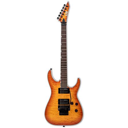 Esp Ltd Mh-230 Qm Fr Quilted Maple See Thru Amber Sunburst Elektro Gitar