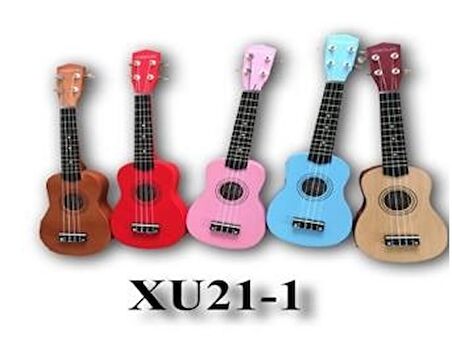 Xu2101 - 4 Telli Ukulele (turuncu)