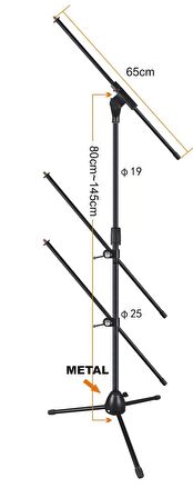 Tower Sm-33 3lü  Mihrap Mikrofon Standı