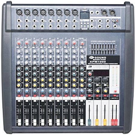 D-sound Xpm-1000 Power Mixer