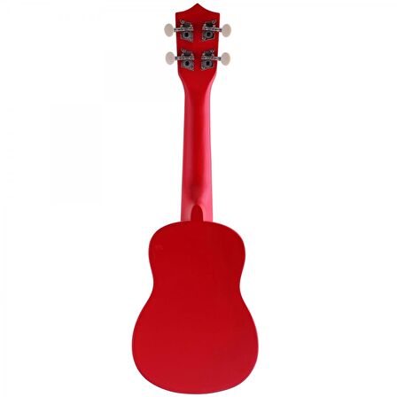 Angel Auk21-rd Kırmızı Soprano Ukulele