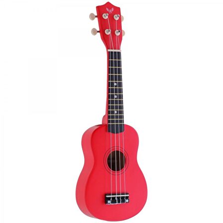 Angel Auk21-rd Kırmızı Soprano Ukulele