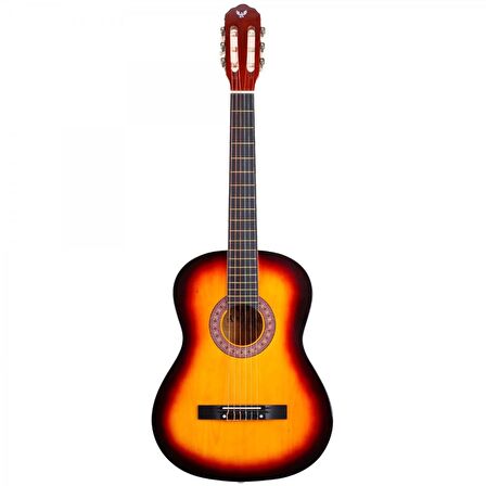 Angel Acg100-sb 4/4 Sunburst Klasik Gitar