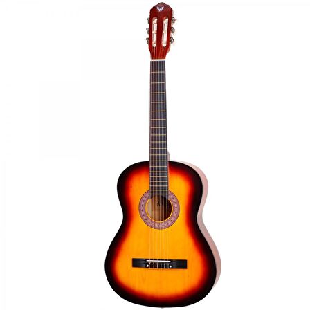 Angel Acg100-sb 4/4 Sunburst Klasik Gitar