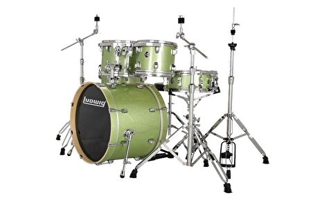 Ludwig  Element Evolution Le520018 5 Pc 20" Mint Sparkle Bateri Seti