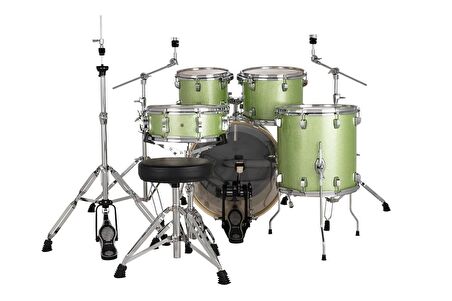 Ludwig  Element Evolution Le520018 5 Pc 20" Mint Sparkle Bateri Seti