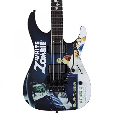 Esp Ltd Kirk Hammett White Zombie Elektro Gitar