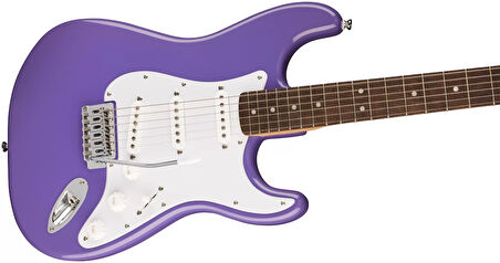 Squier Sonic Stratocaster Laurel Fingerboard White Pickguard Ultraviolet Elektro Gitar