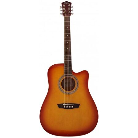 Washburn Wa90cets Elektro Akustik Gitar