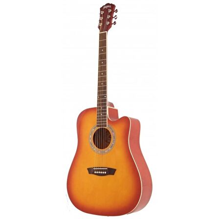 Washburn Wa90cets Elektro Akustik Gitar