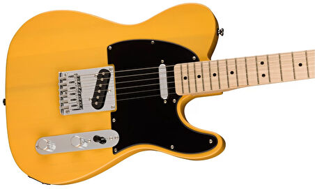 Squier Sonic Telecaster Akçaağaç Klavye Bpg Butterscotch Blonde Elektro Gitar