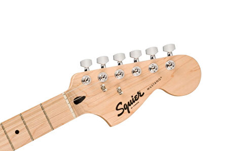 Squier Sonic Mustang Hh Akçaağaç Klavye Wpg Flash Pink Elektro Gitar