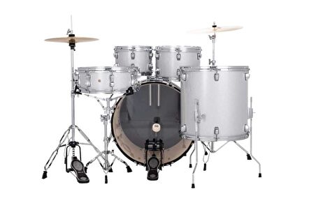 Ludwig Accent Fuse Silver Sparkle Akustik Davul Seti