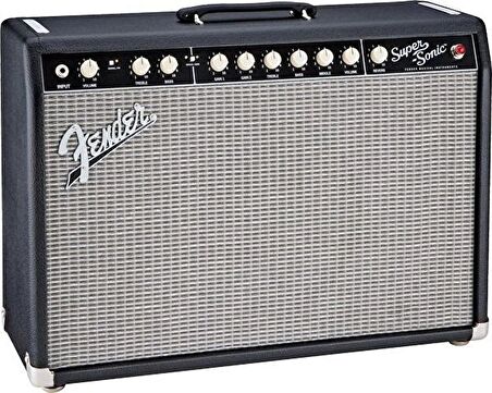Fender Super-sonic 22 Siyah Elektro Gitar Amfisi