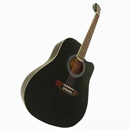 Gitar Akustik Cutaway Segovia SGA41BK