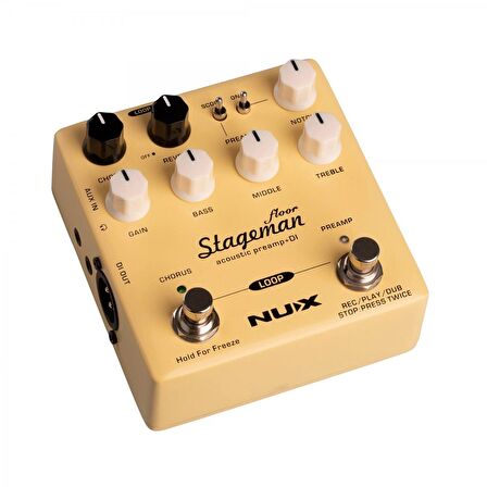 Nux Nap-5 Stageman Akustik Enstruman Preamp & Dı Box