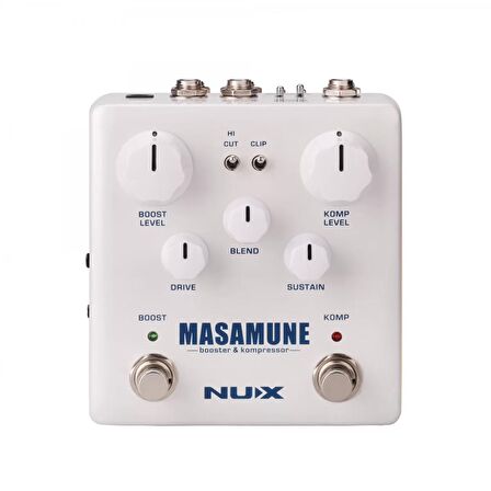 Nux Masamune Booster & Kompressor Pedalı