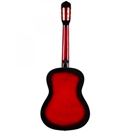 Angel Acg100-rds 4/4 Kırmızı Klasik Gitar