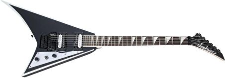 Jackson Js Rhoads Js32 Amaranth Klavye Black With White Bevels Elektro Gitar