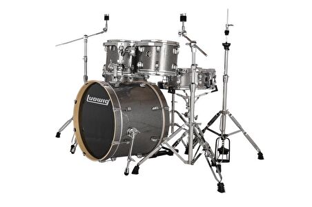 Ludwig Element Evolution Le520028 5 Pc 20" Platinum Sparkle Bateri Seri