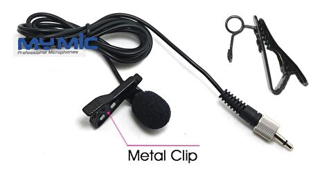 Yaka Mikrofonu 3.5mm Famale-screw Jack(sennheiser Uyumlu)mono