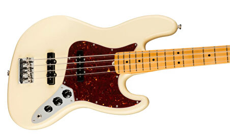 Fender American Professional Iı Jazz Bass Akçaağaç Klavye Olympic White Bas Gitar