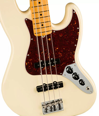 Fender American Professional Iı Jazz Bass Akçaağaç Klavye Olympic White Bas Gitar