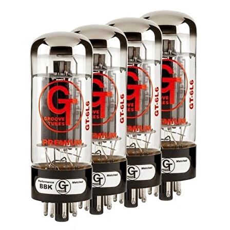 Groove Tubes Gt-6l6-r Med Quartet Power Tube Lamba