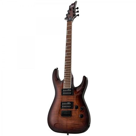 Esp Ltd H-200fm Dark Brown Sunburst Elektro Gitar