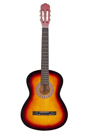 Madrıd Mcg-120 Sb Sunburst-günbatımı 39 Klasik Gitar Tam Boy