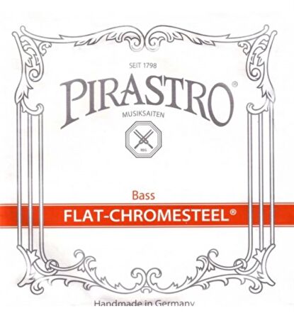 Pirastro Flat-chromesteel Solo Set Kontrabass Teli 342000